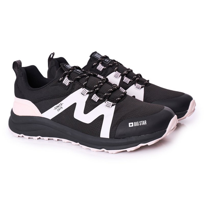 Férfi sportcipő Memory Foam Big Star HH174088 Fekete