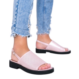 Betsy rózsaszín lapos sarkú szandálja Betsy rózsaszín lapos sarkú szandálja