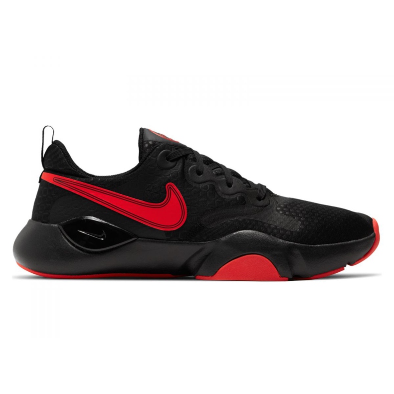 Nike SpeedRep M CU3579-003 edzőcipő fekete piros