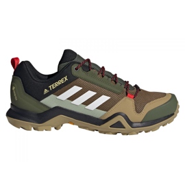 Adidas Terrex AX3 Gtx M FX4567 cipő fekete sokszínű zöld Adidas Terrex AX3 Gtx M FX4567 cipő fekete sokszínű zöld