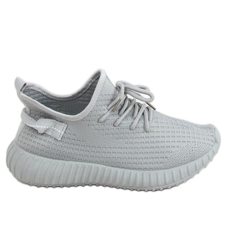 Szürke zokni sportcipő 7817 Szürke