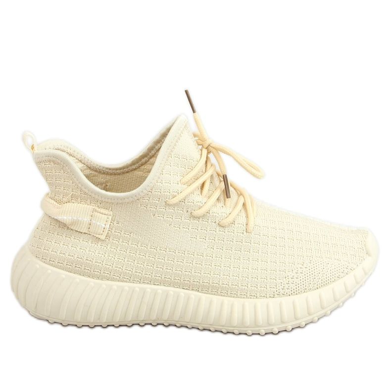 Bézs színű sportzokni 7817 LT.BEIGE