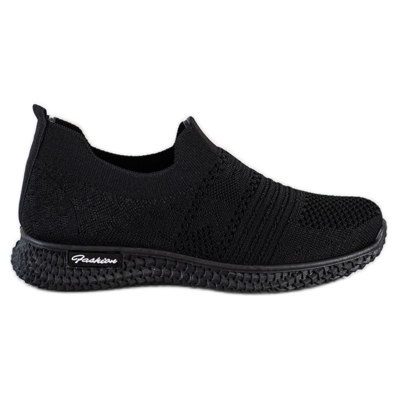 MCKEYLOR Fekete Slip-On Cipők