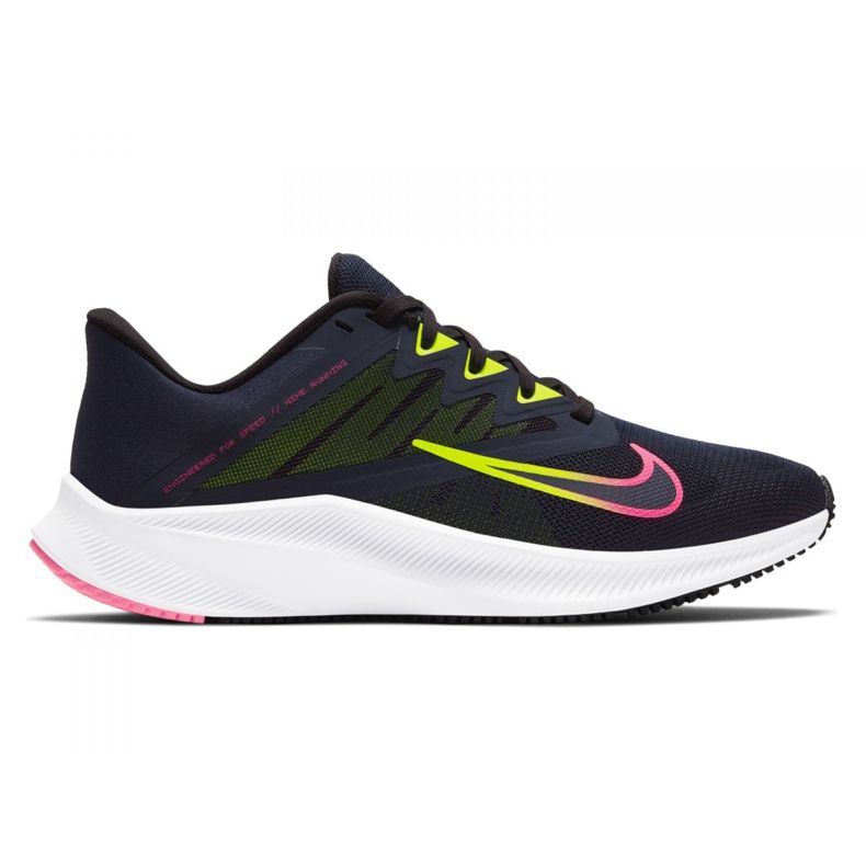 Nike Quest 3 W CD0232-401 cipő sötétkék rózsaszín Nike Quest 3 W CD0232-401 cipő sötétkék rózsaszín