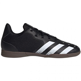 Adidas Predator Freak.4 In Sala Jr FY0630 futballcipő fekete fekete Adidas Predator Freak.4 In Sala Jr FY0630 futballcipő fekete fekete