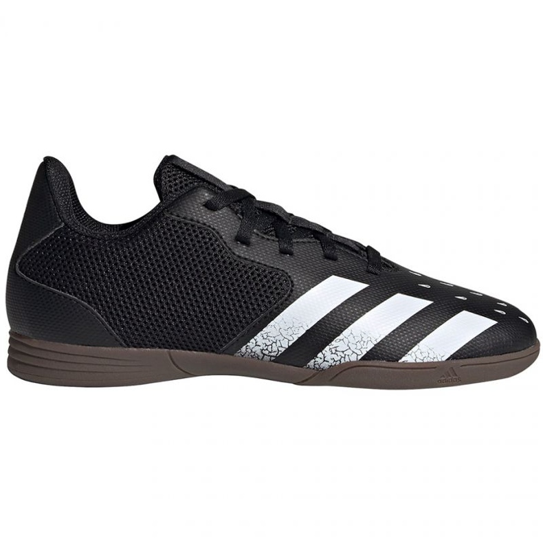 Adidas Predator Freak.4 In Sala Jr FY0630 futballcipő fekete fekete Adidas Predator Freak.4 In Sala Jr FY0630 futballcipő fekete fekete