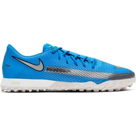 Nike React Phantom Gt Pro Tf M CK8468 400 futballcipő kék kék Nike React Phantom Gt Pro Tf M CK8468 400 futballcipő kék kék