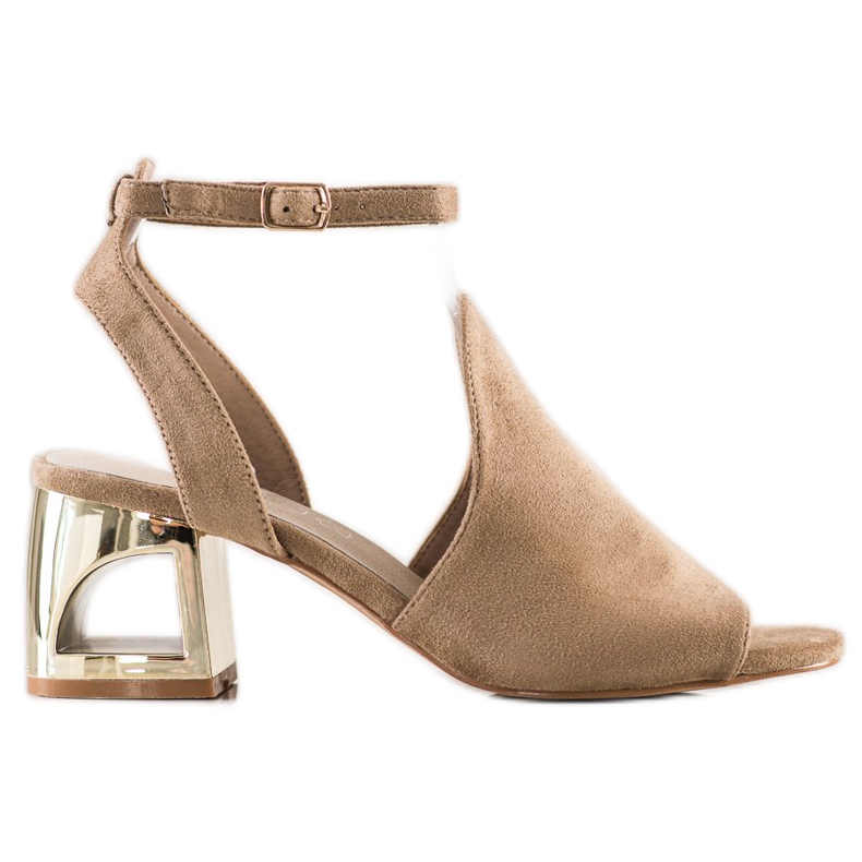 Filippo Stílusos épített szandál bézs