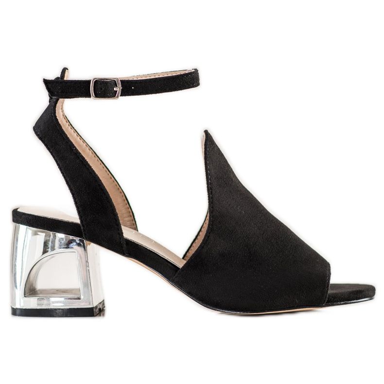 Filippo Stílusos épített szandál fekete