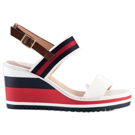 Filippo Ék szandál csíkokkal sokszínű