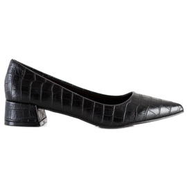 Sweet Shoes Klasszikus szivattyúk alacsony sarkú cipőben fekete