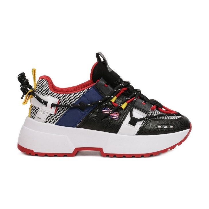 Vices Satu FF-3-38-fekete sokszínű