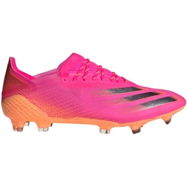 Adidas X Ghosted.1 Fg M FW6897 futballcipő sokszínű rózsaszín