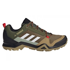 Adidas Terrex AX3 M FX4576 cipő fekete khaki zöld