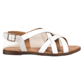Alkalmi Sergio Leone szandál fehér Alkalmi Sergio Leone szandál fehér