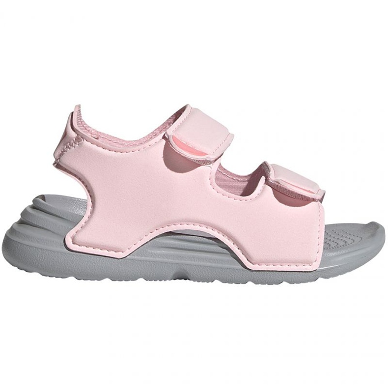 Szandál adidas Swim Sandal I Jr FY8065 ['sötétkék', 'rózsaszín'] rózsaszín