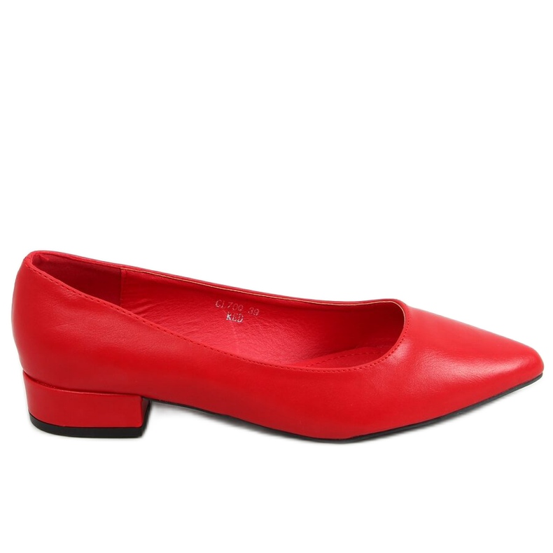 Szivattyú magas sarkú, sima piros CL70Q Red Szivattyú magas sarkú, sima piros CL70Q Red