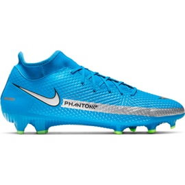 Nike Phantom Gt Academy Df FG / MG M CW6667 400 futballcipő kék kék
