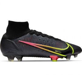 Nike Mercurial Superfly 8 Elite Fg M CV0958 090 futballcipő fekete fekete