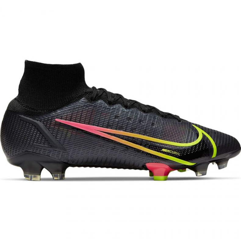 Nike Mercurial Superfly 8 Elite Fg M CV0958 090 futballcipő fekete fekete Nike Mercurial Superfly 8 Elite Fg M CV0958 090 futballcipő fekete fekete