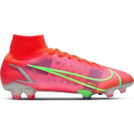 Nike Mercurial Superfly 8 Elite Fg M CV0958 600 futballcipő narancssárga narancs és vörös Nike Mercurial Superfly 8 Elite Fg M CV0958 600 futballcipő narancssárga narancs és vörös
