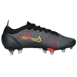 Nike Mercurial Vapor 14 Elite SG-PRO Ac CV0988 090 futballcipő fekete fekete