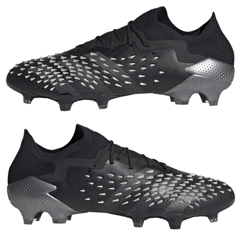 Adidas Predator Freak .1 L Fg FY1028 futballcipő fekete fekete