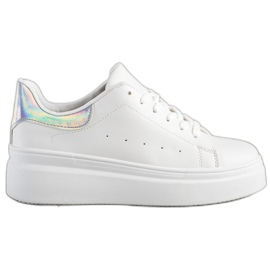 SHELOVET Kényelmes cipők fehér SHELOVET Kényelmes cipők fehér