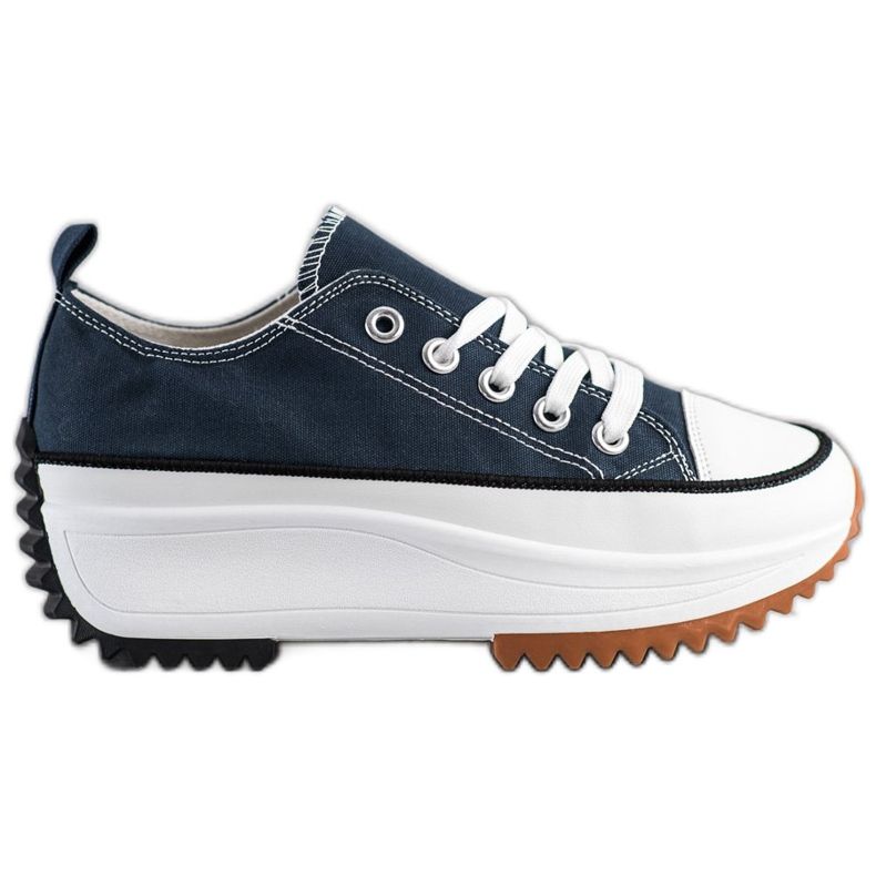 SHELOVET Cipők a magas platformon kék