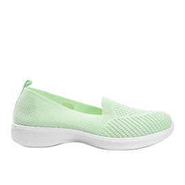Pistachio Slip On Jamaica Trainers zöld