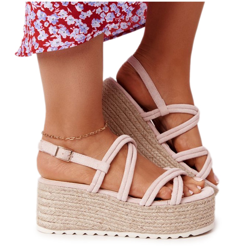 PS1 Bézs platform szandál fonott bézs őrült szerelmes PS1 Bézs platform szandál fonott bézs őrült szerelmes