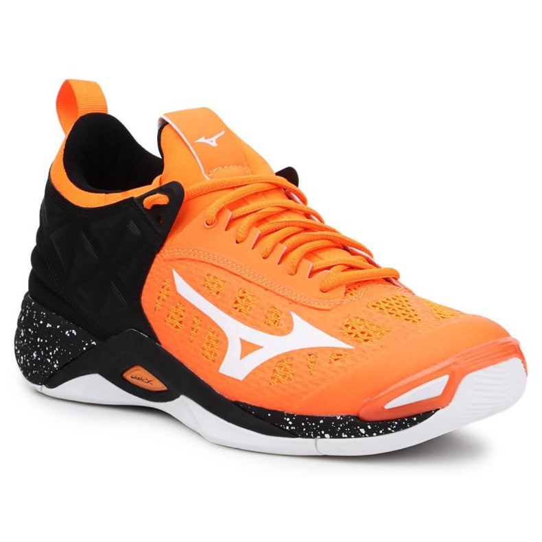 Mizuno Wave Momentum M V1GA191254 cipő sokszínű narancs és vörös Mizuno Wave Momentum M V1GA191254 cipő sokszínű narancs és vörös
