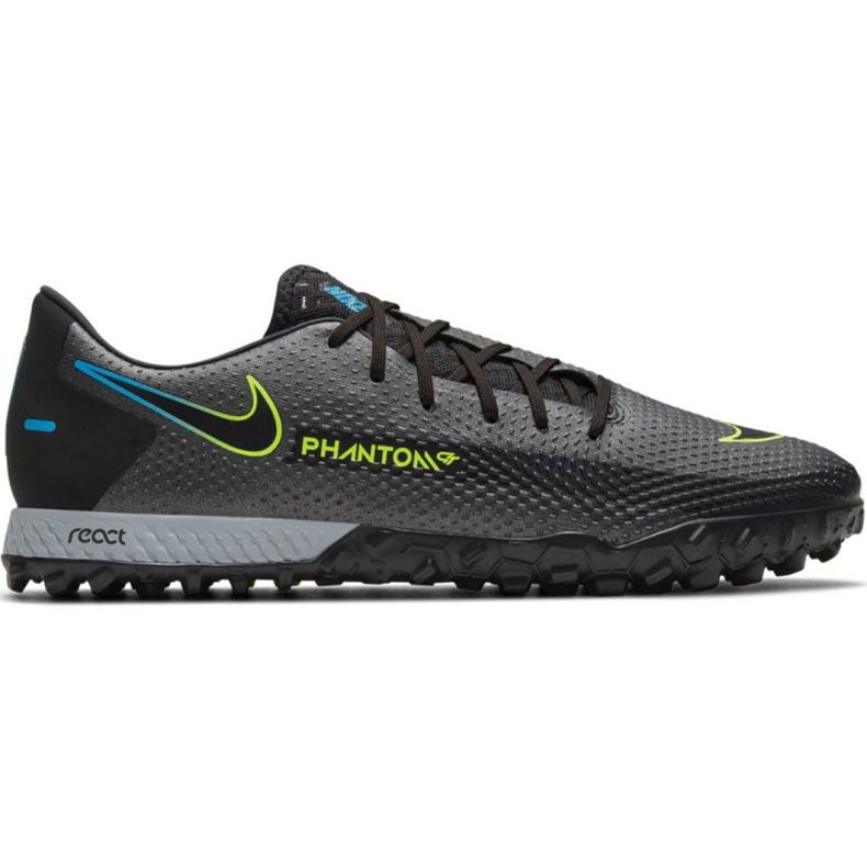 Nike React Phantom Gt Pro Tf M CK8468 090 futballcipő sokszínű szürke