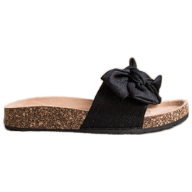 SHELOVET Papucs íjjal fekete