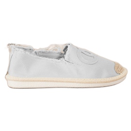 SHELOVET Textil espadrillák szürke
