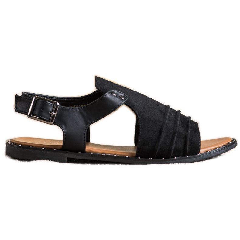 Zárt VINCEZA szandál fekete