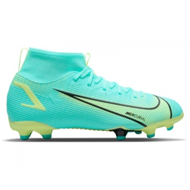 Nike Superfly 8 Academy Mg Jr CV1127-403 futballcipő sokszínű kék