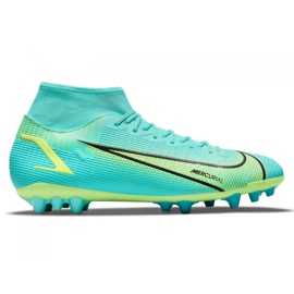 Nike Superfly 8 Academy Ag M CV0842-403 futballcipő sokszínű kék