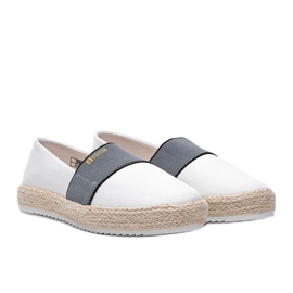 Fehér espadrilles nőknek a Big Star BeShi -től Fehér espadrilles nőknek a Big Star BeShi -től