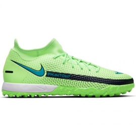 Nike Phantom Gt Academy Df Tf M CW6666 303 futballcipő sokszínű zöld