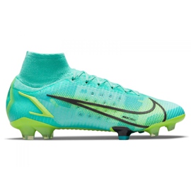 Nike Mercurial Superfly 8 Elite Fg M CV0958 403 futballcipő sokszínű kék Nike Mercurial Superfly 8 Elite Fg M CV0958 403 futballcipő sokszínű kék