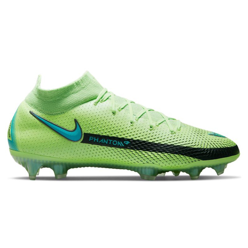 Nike Phantom Gt Elite Dynamic Fit Fg M CW6589 303 futballcipő sokszínű zöld