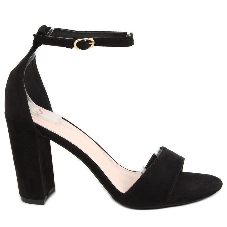 Fekete szandál a poszton TU132P Fekete