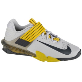 Nike Savaleos M CV5708-007 cipő fehér szürke sárga Nike Savaleos M CV5708-007 cipő fehér szürke sárga