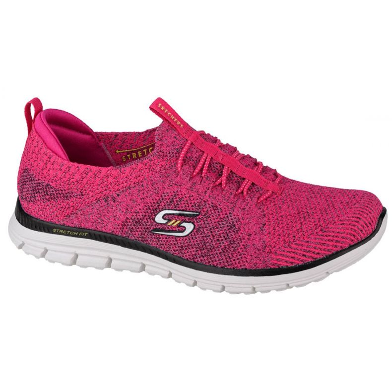 Skechers Luminate-She's Magnificent W 104075-HPBK fekete rózsaszín