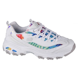 Skechers D'Lites Summer Fiesta W 149015-WMLT fehér fekete Skechers D'Lites Summer Fiesta W 149015-WMLT fehér fekete