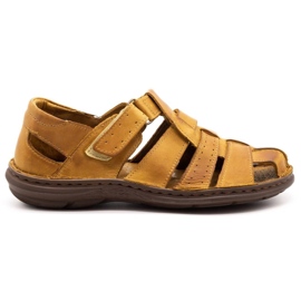 Polbut Szandál 211/2 piros sárga