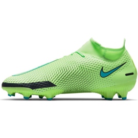 Nike Phantom Gt Academy Dynamic Fit Mg M CW6667 303 futballcipő zöld zöld