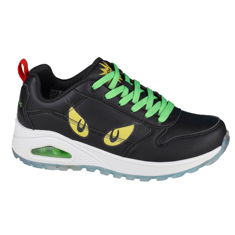 Skechers Uno Rugged-You're A Mean One W 155326-BKMT fekete zöld sárga Skechers Uno Rugged-You're A Mean One W 155326-BKMT fekete zöld sárga