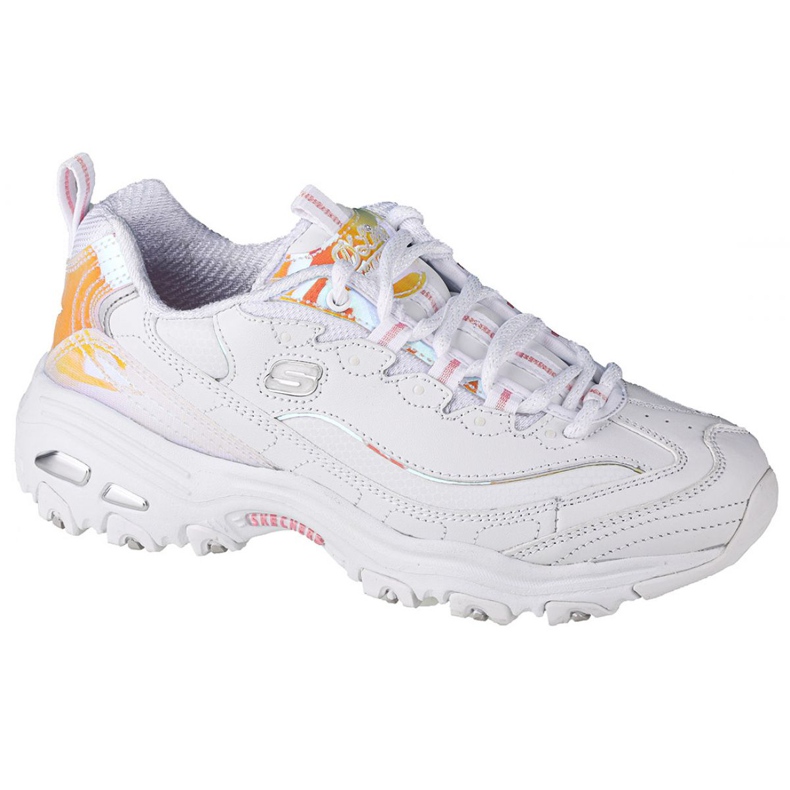 Skechers D'Lites Pearly Glow W 149142-WHT Cipő fehér Skechers D'Lites Pearly Glow W 149142-WHT Cipő fehér